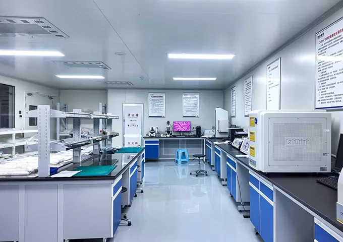 Sala de pruebas de laboratorio